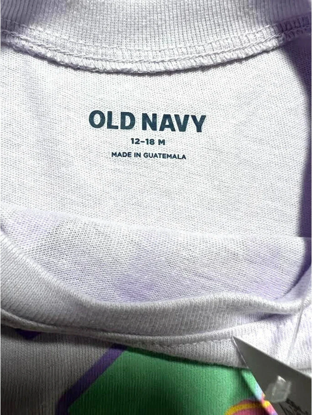 Old Navy Wild 1 T-Shirt With Unicorn-Size 12-18 Months-NWT-Perfect For 1st Bday